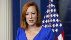 White House press secretary Jen Psaki speaks during the daily briefing at the White House in Washington, Monday, Oct. 18, 2021. On Sunday, Oct. 31, 2021, Psaki said she'd contracted COVID-19. 
