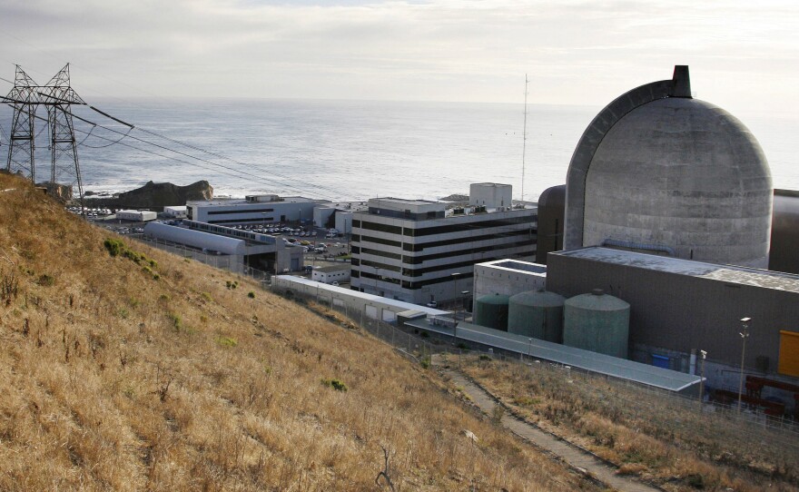 One of Pacific Gas & Electric's Diablo Canyon Power Plant's nuclear reactors in Avila Beach, Calif., is viewed Nov. 3, 2008.