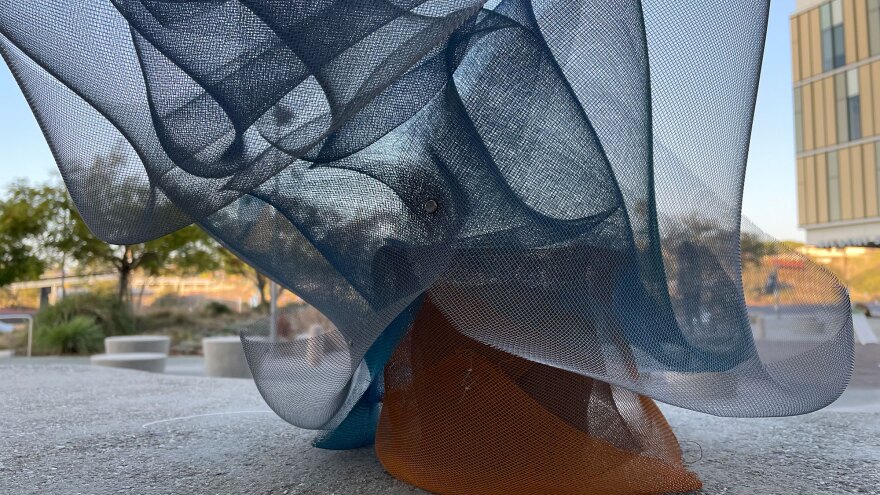 Detail of "Shadow Work 01" by Jennifer Vargas, on view through Dec. 15, 2021.