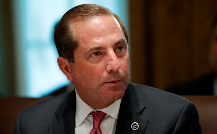 Health and Human Services Secretary Alex Azar led a press briefing Tuesday laying out the agency's strategy for preventing the novel form of coronavirus from taking hold in the U.S.