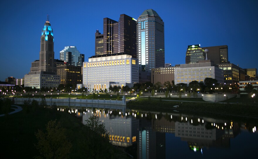 A view of downtown Columbus, Ohio. Last year, the city recorded the highest average hourly earnings gain — 6.2 percent — in the entire country, beating out even San Francisco.