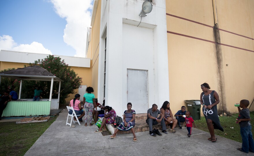 A month after Hurricane Dorian devastated the Bahamas, 14,000 people are still displaced and living in shelters like the Kendal Isaacs Gymnasium in Nassau. On Oct. 5, evacuees complained that the building temperature was so low that many spent time outdoors.