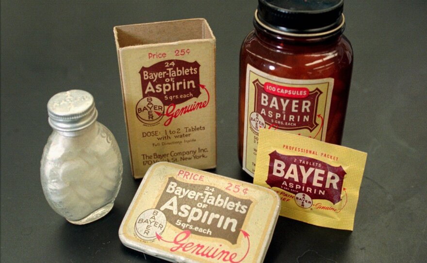 Bayer has been selling aspirin for more than 100 years. A researcher at the company discovered aspirin's active ingredient, acetylsalicylic acid, in 1897.