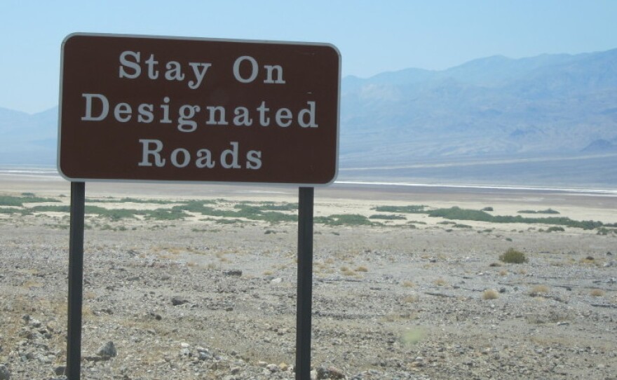 Sometimes signs like this aren't enough to dissuade drivers who are blindly following their GPS.