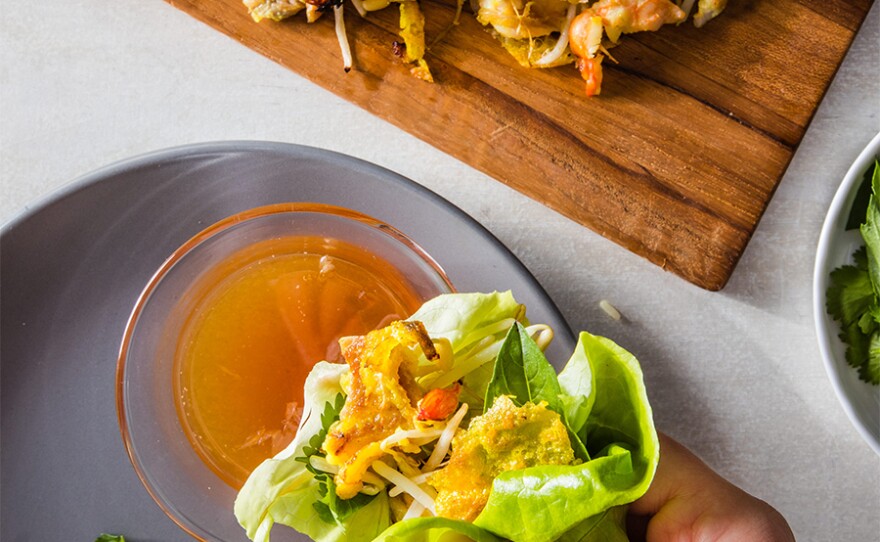 Bánh Xèo (Sizzling Vietnamese Crêpes)