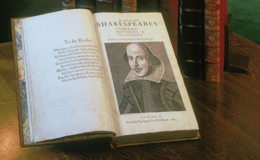 To mark the 400th anniversary of William Shakespeare's death, the Folger Shakespeare Library is sending the first printed collection of all his plays out on tour.