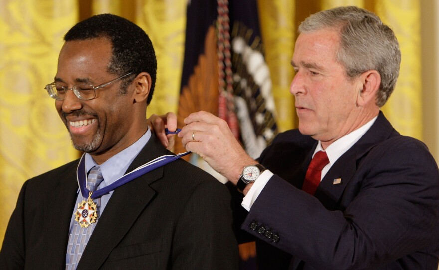 Carson was awarded the Presidential Medal of Freedom in 2008.