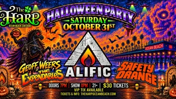 Halloween Party with Alific, Geoff Weers and Safety Orange