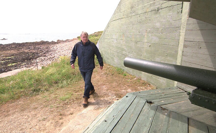 John Nettles may be best known for his role as Tom Barnaby on MIDSOMER MURDERS, but his deep interest in World War II is the focus of the documentary "Hitler's England." Traveling to the British Channel Islands (seen here at a wartime bunker), John recounts the little-known stories of the Nazi occupation that lasted there from 1940 to 1945.