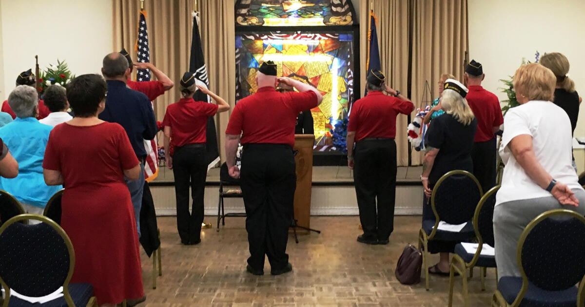 A Special Memorial Day Ceremony Honors Troops Who Died By Suicide ...