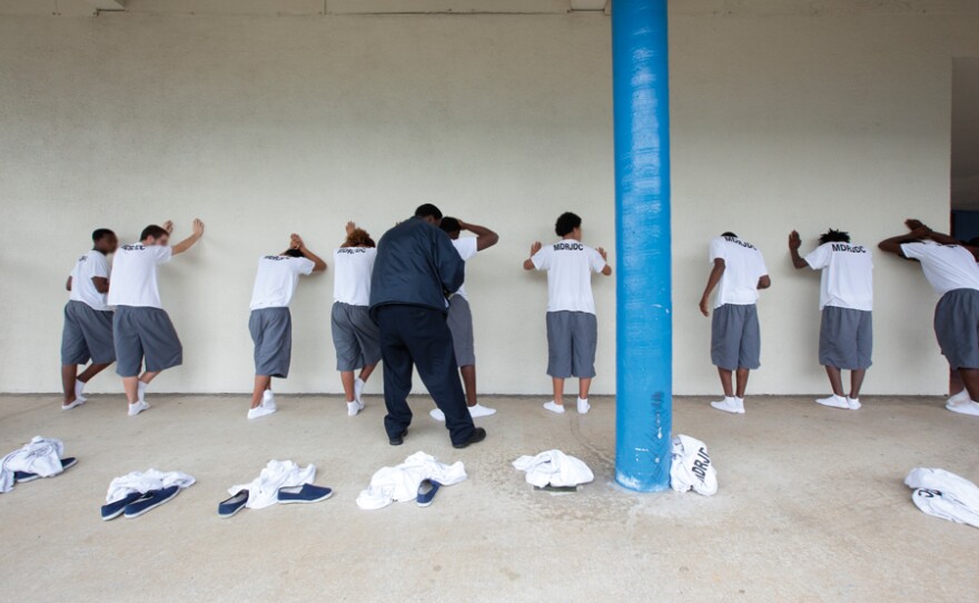 Youth inmates in Miami.