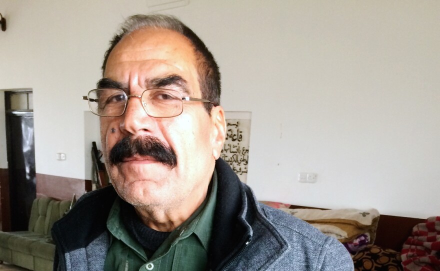 Qasim Shusho has been a Kurdish fighter since the 1970s. When ISIS seized this part of Northern Iraq in August, Shusho says he led 18 men in defending a temple that is sacred to his Yazidi religion. The siege lasted more than four months.