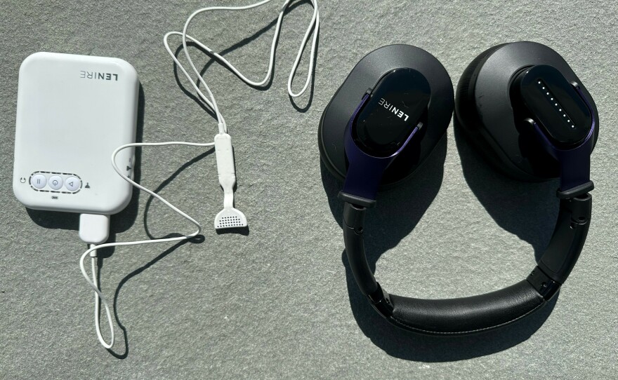 A clinical trial found 84% of people who used the device experienced a significant reduction in symptoms.