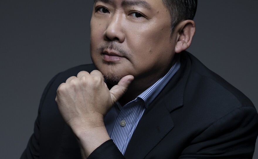 Conductor Long Yu, the music director of the Shanghai Symphony Orchestra.