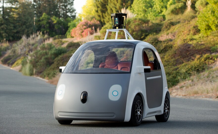 Google X is building a few hundred self-driving cars that have no steering wheel, accelerator pedal or brake pedal.