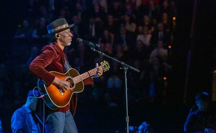 Keb' Mo' at the live taping at DAR Constitution Hall