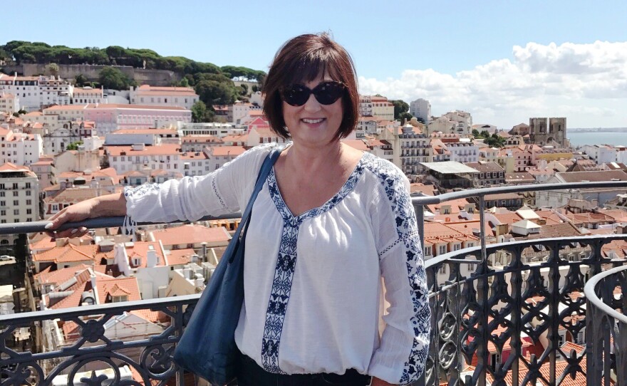 Laura Morris was caught in an escalating cycle of abuse at the hands of her former husband. One night he shot her through the shoulder. Today she helps others who've survived gun injuries and domestic abuse.