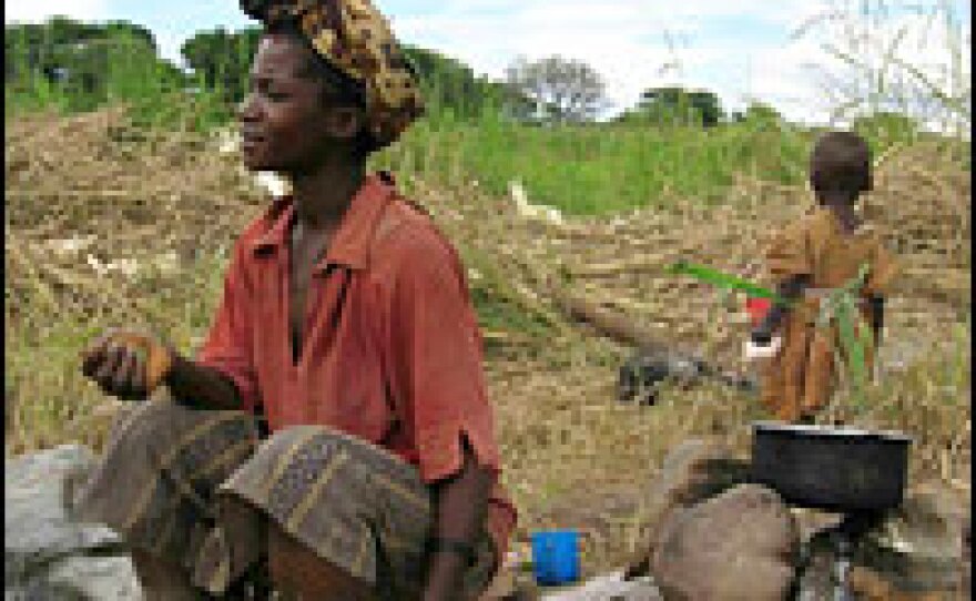 Tanzanian rice farmer Zwena Mvena, 20, says a new irrigation scheme has helped very little.