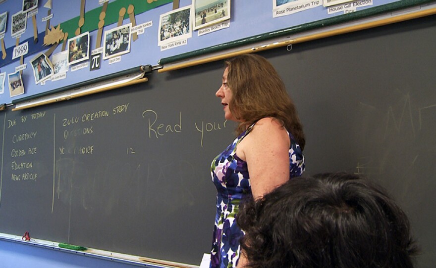 Teacher Deborah Maher is interviewed in "The One That Got Away."