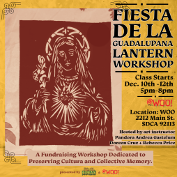 Fiesta De la Guadalupana Lantern Workshop @The Woo