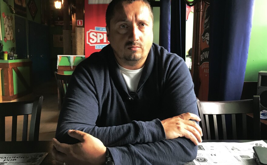 Alexander Shprygin, a former Russian soccer hooligan, says he doesn't expect any violence during the World Cup because of the heavy police presence.