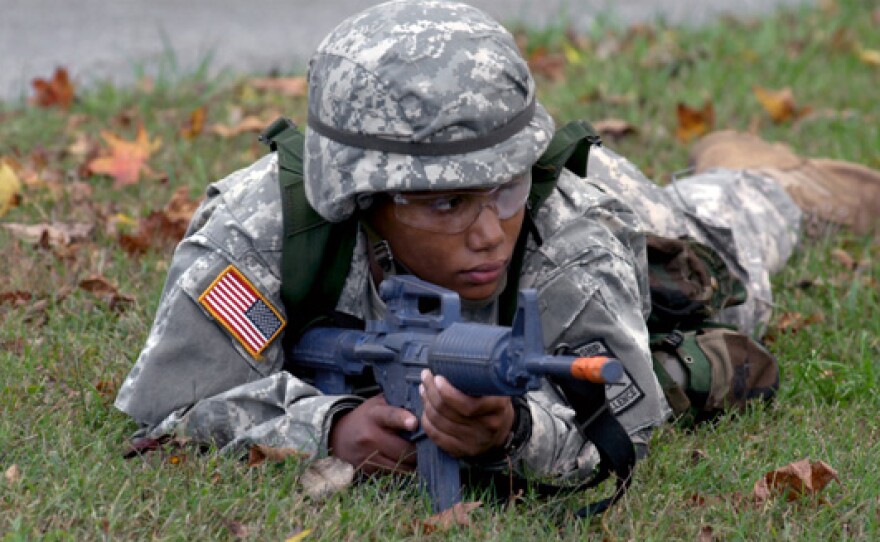 ROTC training at University of Maryland.