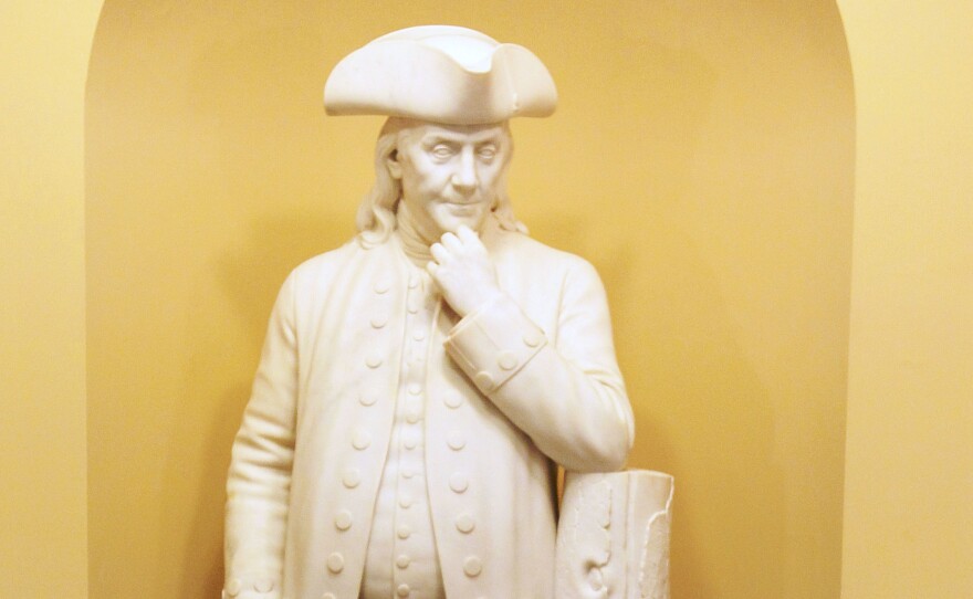 Former lawmaker Ben Franklin keeps his eye out for Congress' newest class, due to start work on Capitol Hill Monday.