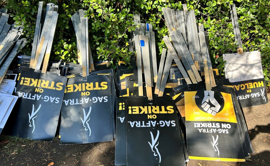 In mid-July, SAG-AFTRA members joined striking screenwriters on the picket lines outside Hollywood studios and streaming companies.