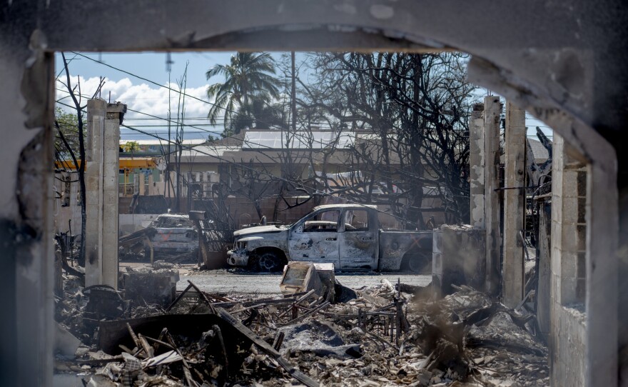 Col. Jess Curry, commander of the U.S. Army Corps of Engineer's Recovery Field Office on Maui, says, "as we dig into properties, as we address removing this debris, we are going to take care of things that are important and sacred to this community."