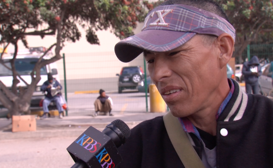 Miguel Angel Gutierrez says suicides are common among deported Mexicans, Feb. 22, 2017.