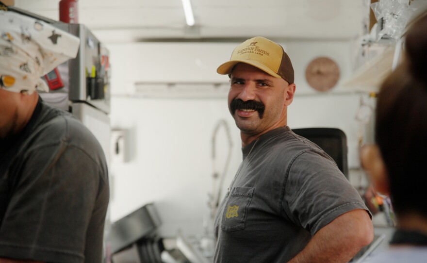 Kareem El-Ghayesh of KG BBQ in Austin, Texas.