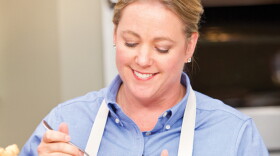 Test kitchen chef Julia Collin Davison (pictured) shows Chris how to make an old-fashioned pecan pie.