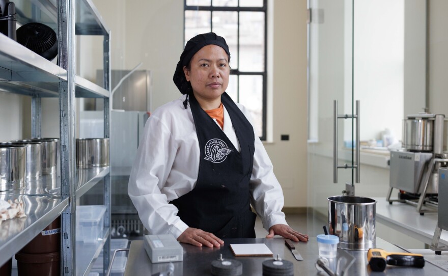 Butac is from the Philippines and was never a huge chocolate fan, but her involvement with the Cacao of Excellence program has given her a deeper appreciation for it.