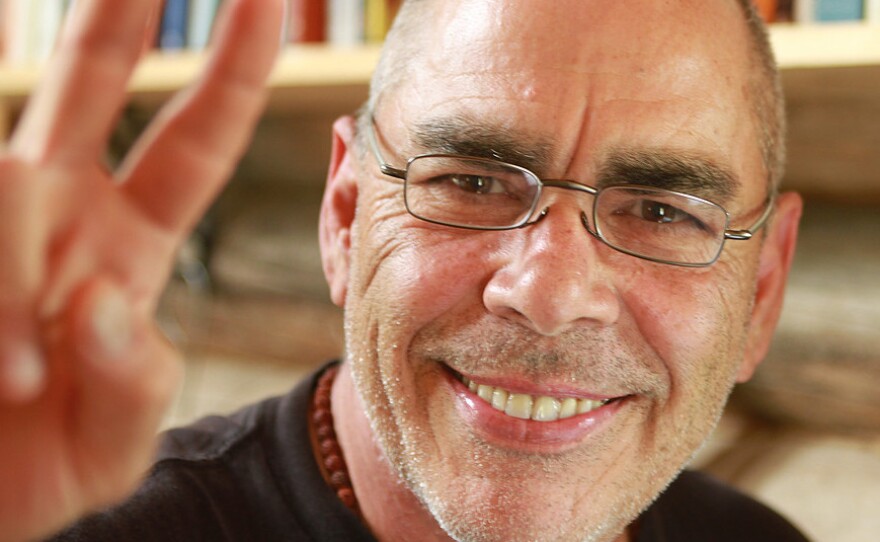 Jimmy Santiago Baca's latest book is <em>Singing at the Gates</em>. Baca, who was illiterate when he entered prison in the '70s, won the Before Columbus Foundation's American Book Award in 1988.