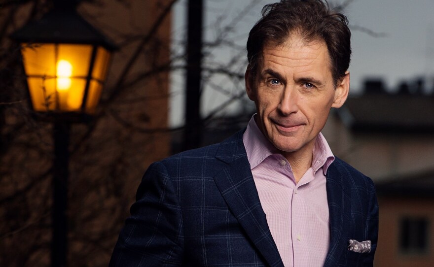 Larsson's father and brother hired David Lagercrantz to write the new book, <em>The Girl in the Spider's Web.</em>