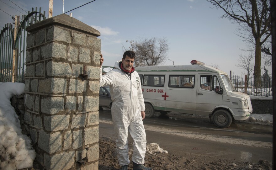 Ambulance driver Jamil Ahmad Digoo says he was shocked to see "brother running from brother" in fear during the pandemic — and resolved to do all he could to help others. The support of his family, he says, has helped him cope.