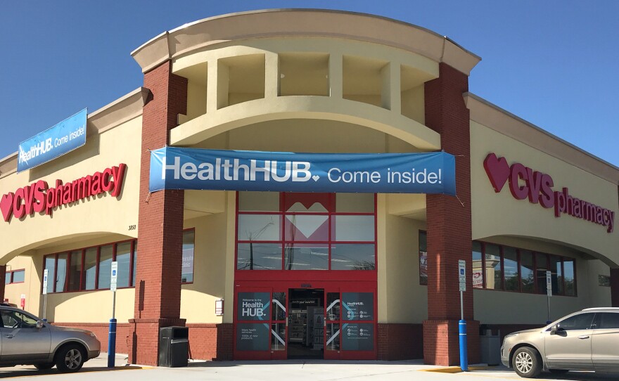CVS plans to transform some of its stores into "health hubs," retail locations revamped to include more health care services and products. One of the first is in Spring, Texas, a suburb of Houston.