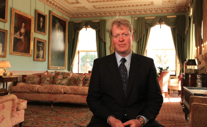 Charles Spencer, 9th Earl Spencer. Brother of Diana, Princess of Wales.