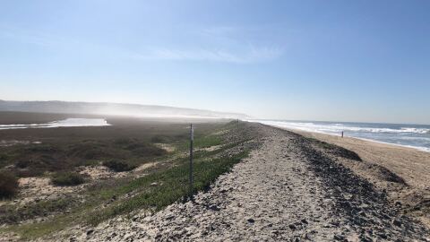 The Tijuana River Estuary is pictured from Imperial Beach, Jan 31, 2020. 