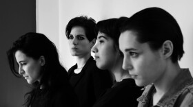 A photo of the band Savages. 