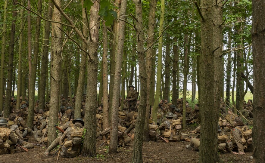 Set during the first World War, 1917 was made to look like it was filmed in a single shot. "It operates more like a ticking-clock thriller," says director Sam Mendes.