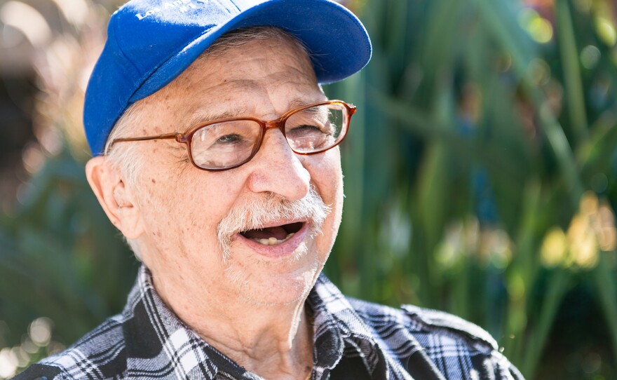 Herb Schwartz, a former computer program analyst, and his wife rely on Medi-Cal to pay for their care at the Los Angeles Jewish Home in Reseda, Calif. They moved there after he suffered a fall.