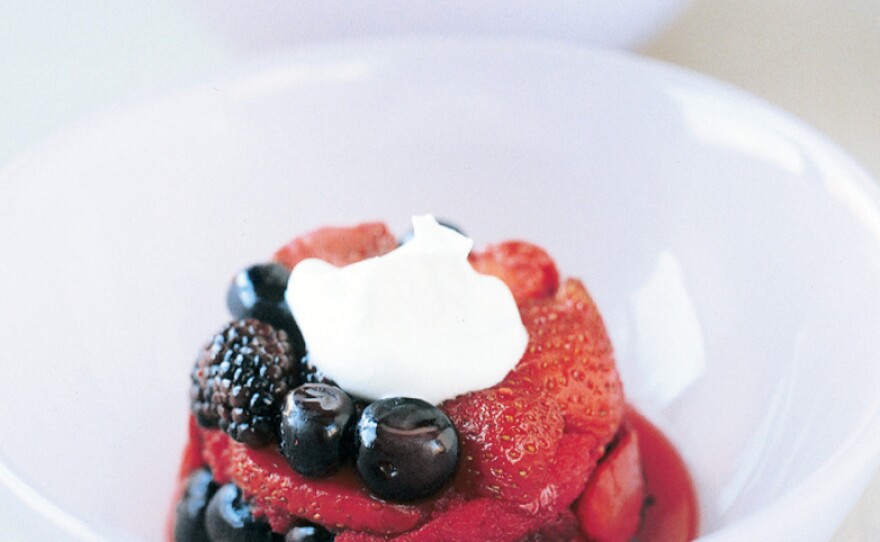 Public television host Chris Kimball says Summer Berry Pudding is one of his favorite summertime desserts. <a href="http://www.npr.org/templates/story/story.php?storyId=139676573#pudding">You can try a recipe for the pudding here.</a>
