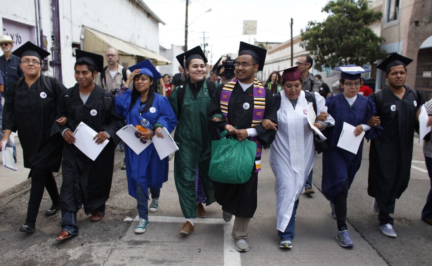 The immigration activists known as the Dream 9 were arrested after attempting to re-enter the United States.