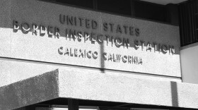 The Calexico port of entry is shown in this undated photo.