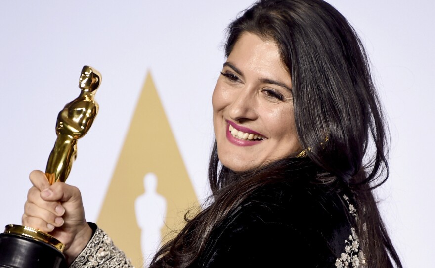 Sharmeen Obaid-Chinoy won the Oscar for best documentary short subject for A Girl in the River: The Price of Forgiveness.