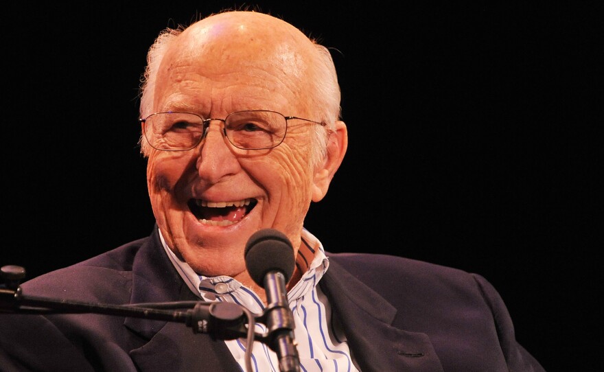 Bill Gates Sr. attends "Bill Gates: A Conversation with My Father" in New York City in June 2010.