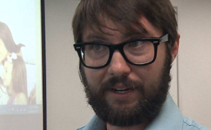 Stephen Foster explains how he's using Minecraft to teach kids the basics of coding, Sept. 20, 2014.