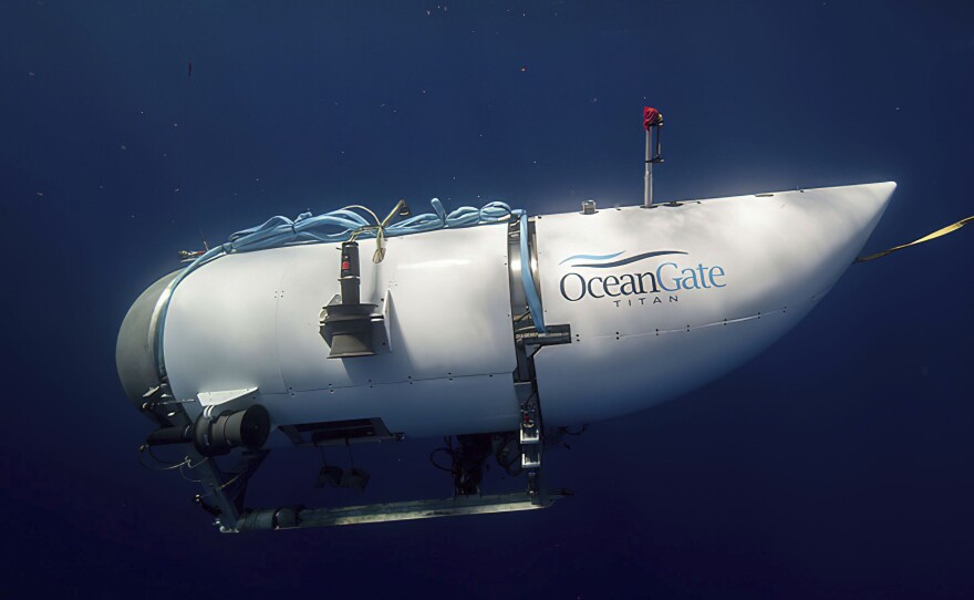 OceanGate uses its Titan vessel to take tourists deep below sea level to visit the Titanic shipwreck. It disappeared in the North Atlantic during one such trip on Sunday.