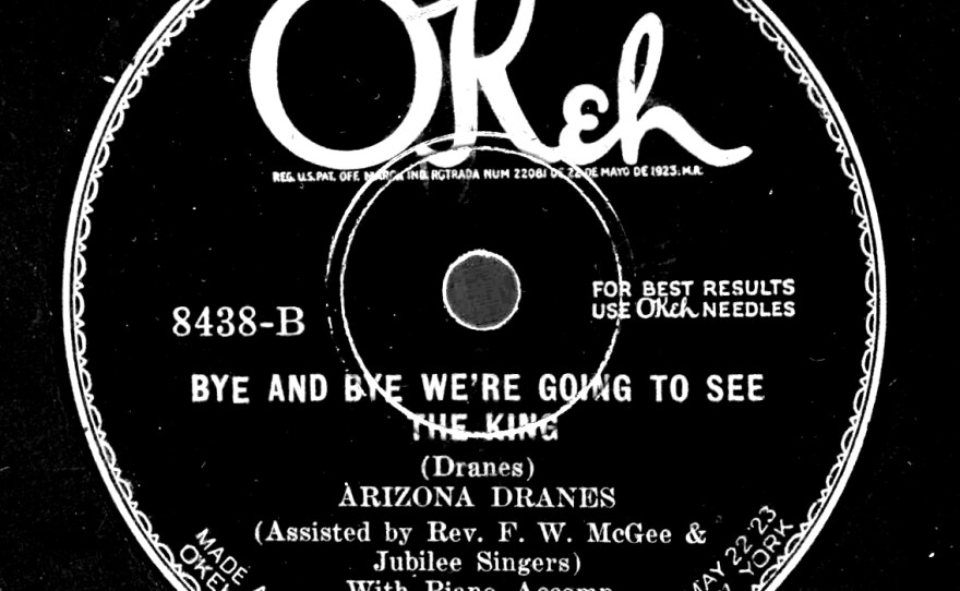 One of Dranes' Chicago recordings, released by Okeh Records.